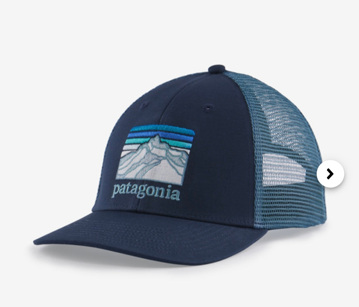 Patagonia Line Logo Ridge Lo Pro Trucker Hat - BHI