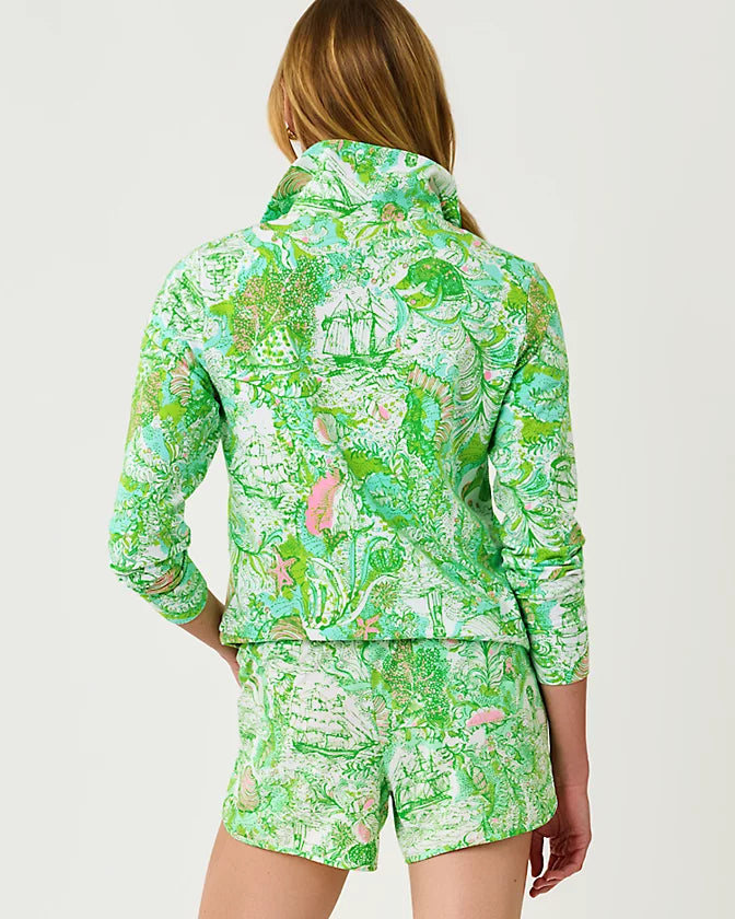 Lilly Pulitzer Eleni Pullover Resort White Ship To Shore