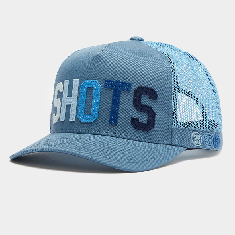 SHOTS INTERLOCK KNIT TRUCKER HAT - Slate - G4AF23H126 - Gfore