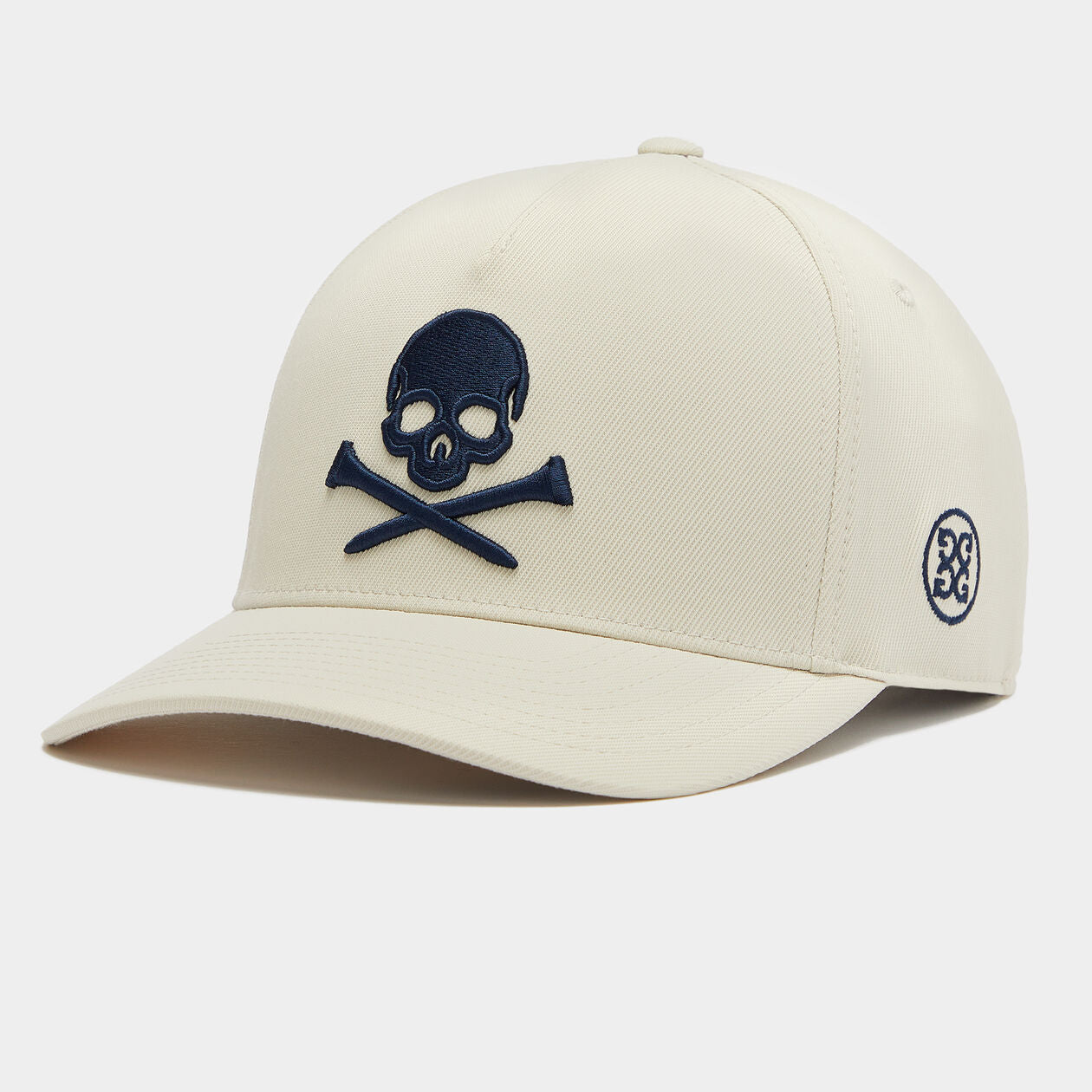 SKULL & TEES STRETCH TWILL SNAPBACK HAT - Stone- G4AF23H71- Gfore