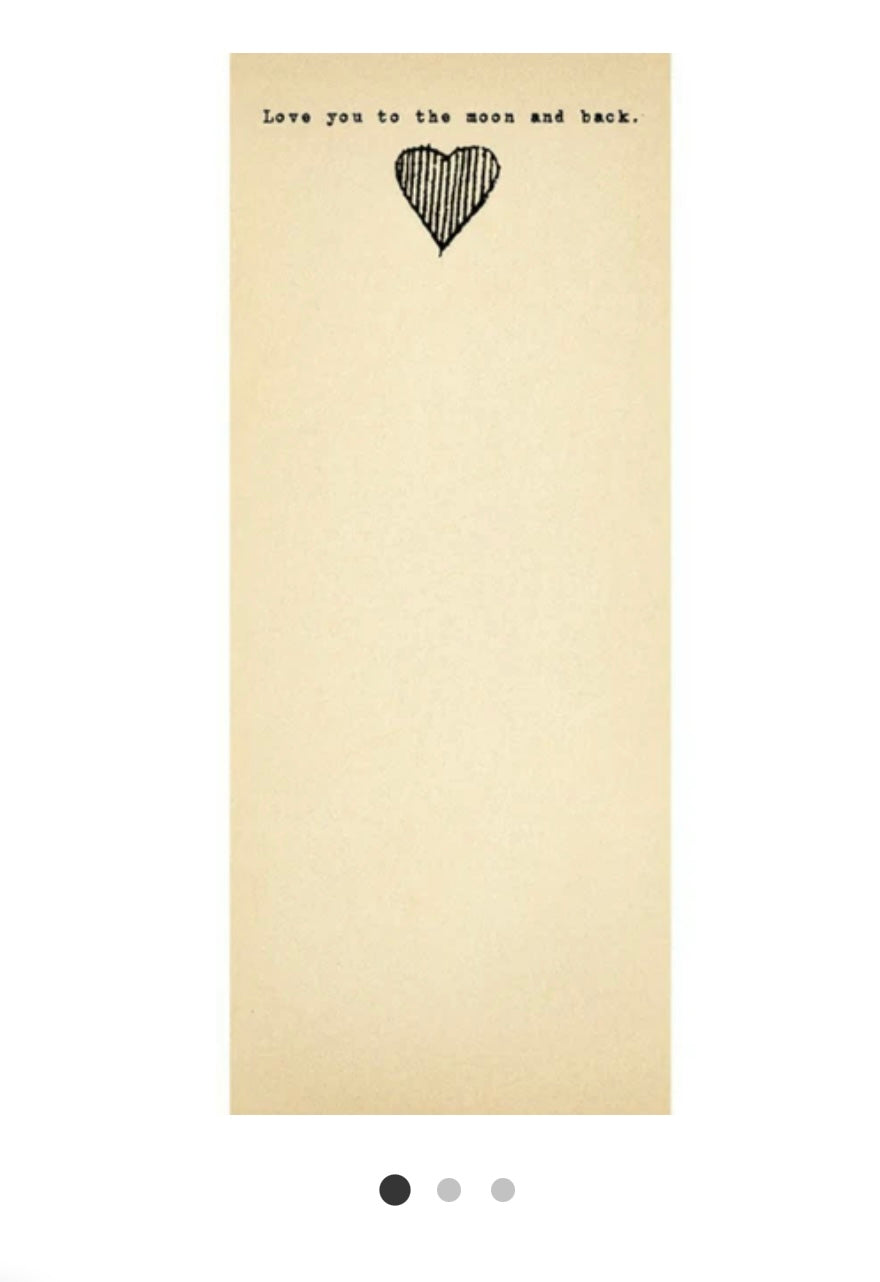 Notepad - Sugarboo & Co - To The Moon - BHI