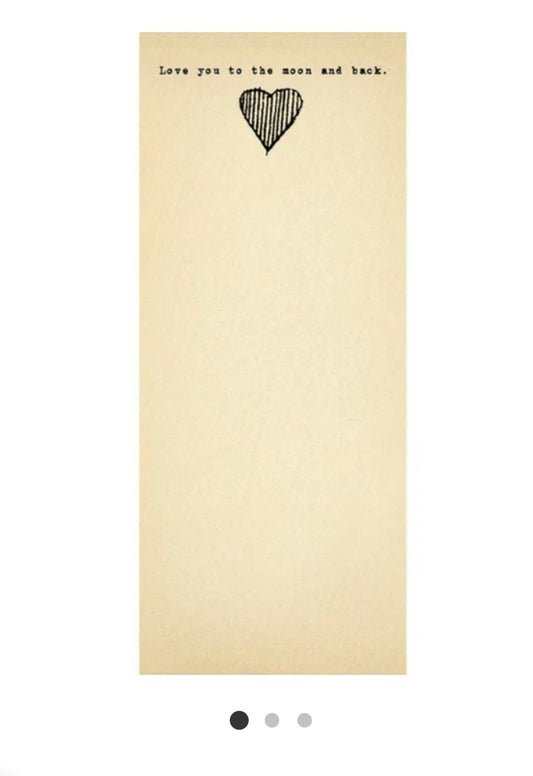 Notepad - Sugarboo & Co - To The Moon - BHI