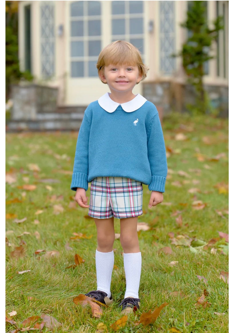 Beaufort Bonnet Isaac’s Sweater - Barn Blue - BHI