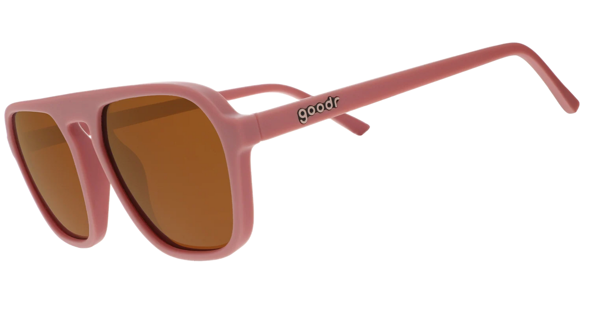 goodr Retro G Threaten Me With a Good Time | COLOR: Light Pink