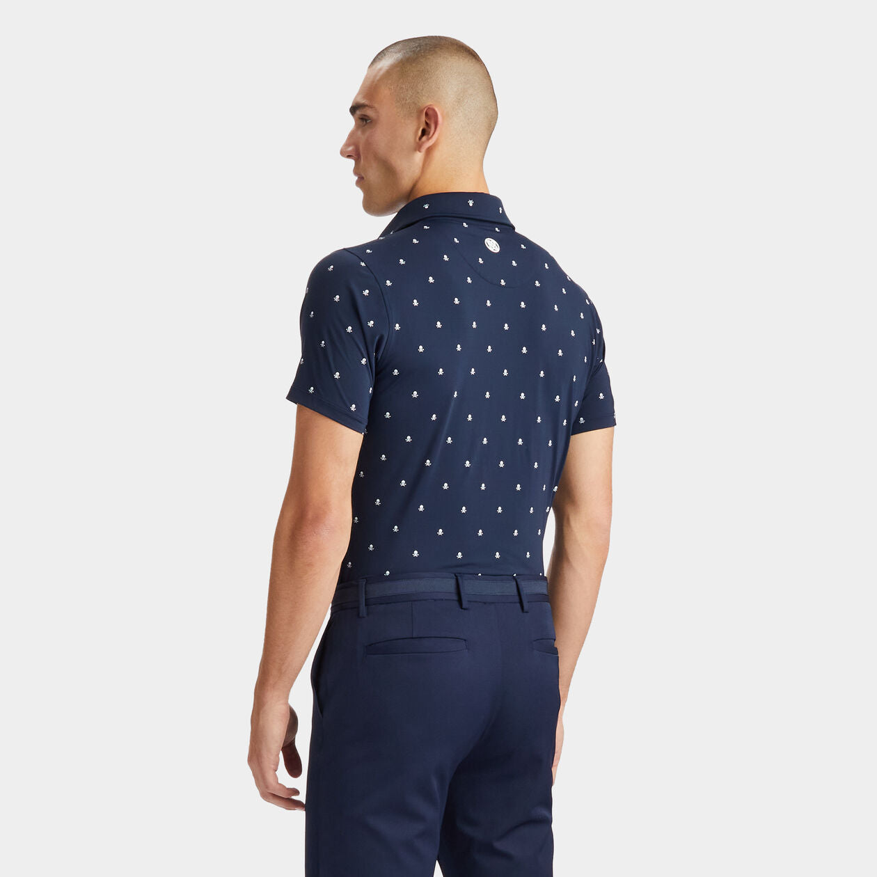 SKULL & TEES ICE NYLON POLO - Twilight - G4MA23K361A - Gfore