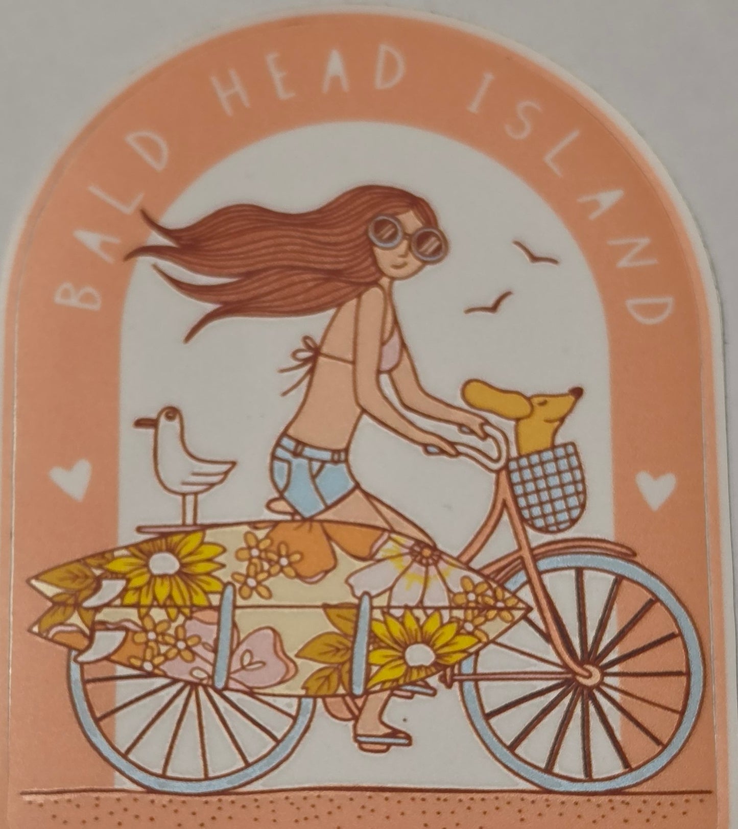 BHI Sticker - Girl Bike