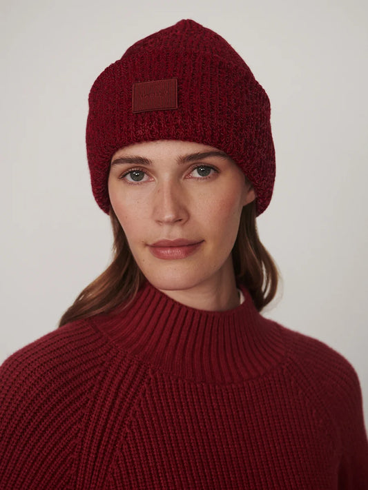 Varley Carly 2.0 Knit Beanie | Color: Rumba Rose