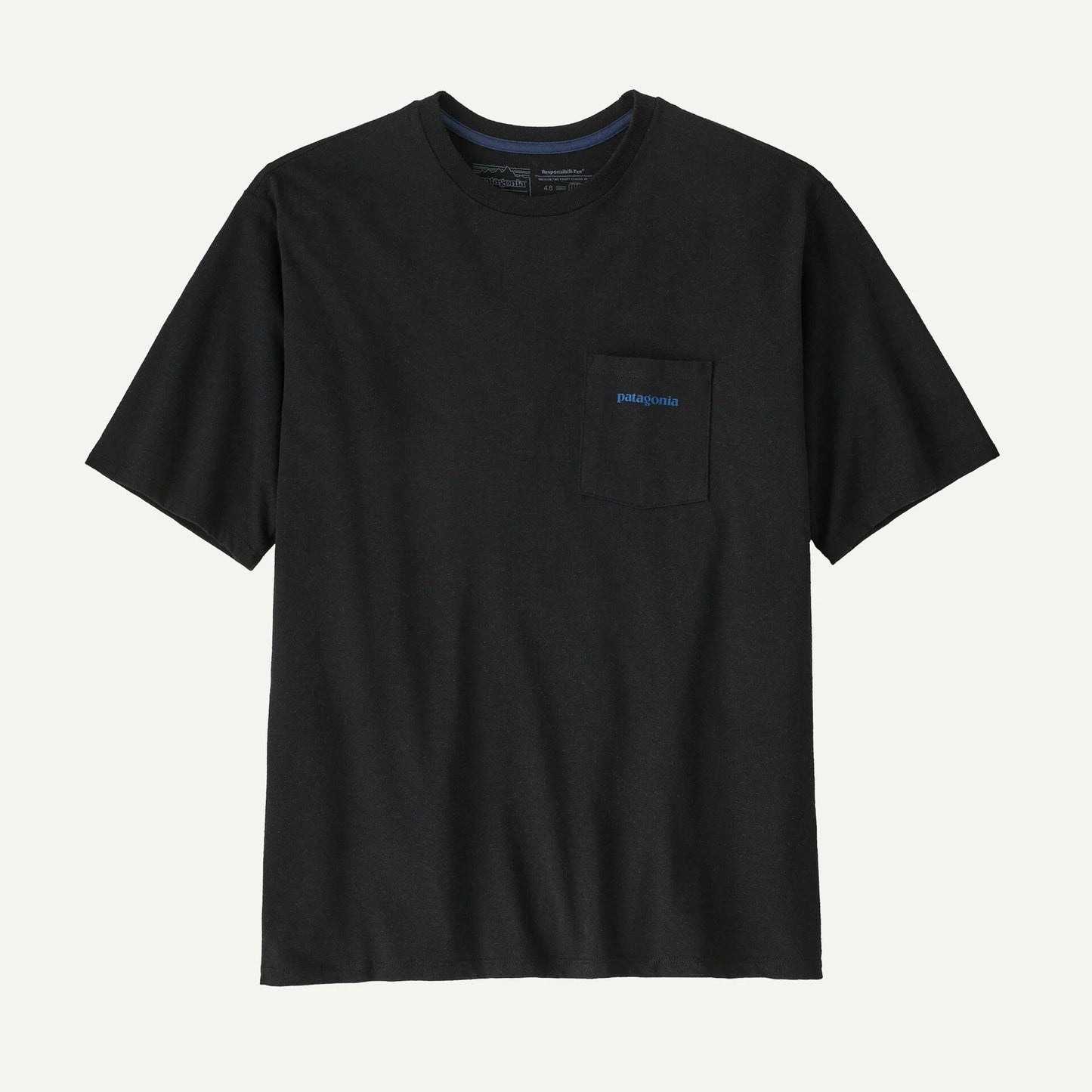 Patagonia Men's Boardshort Logo Pocket Responsibili-Tee® | Ink Black