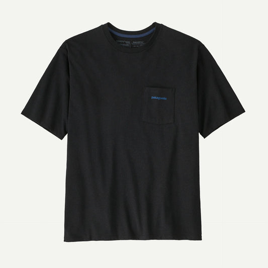 Patagonia Men's Boardshort Logo Pocket Responsibili-Tee® | Ink Black