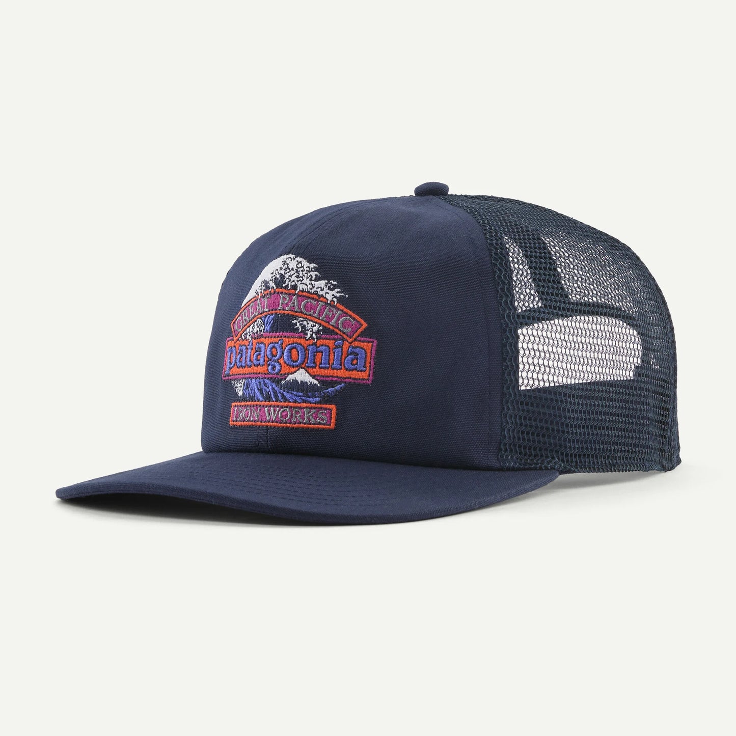 Patagonia Relaxed Trucker Hat | Great Waves: New Navy