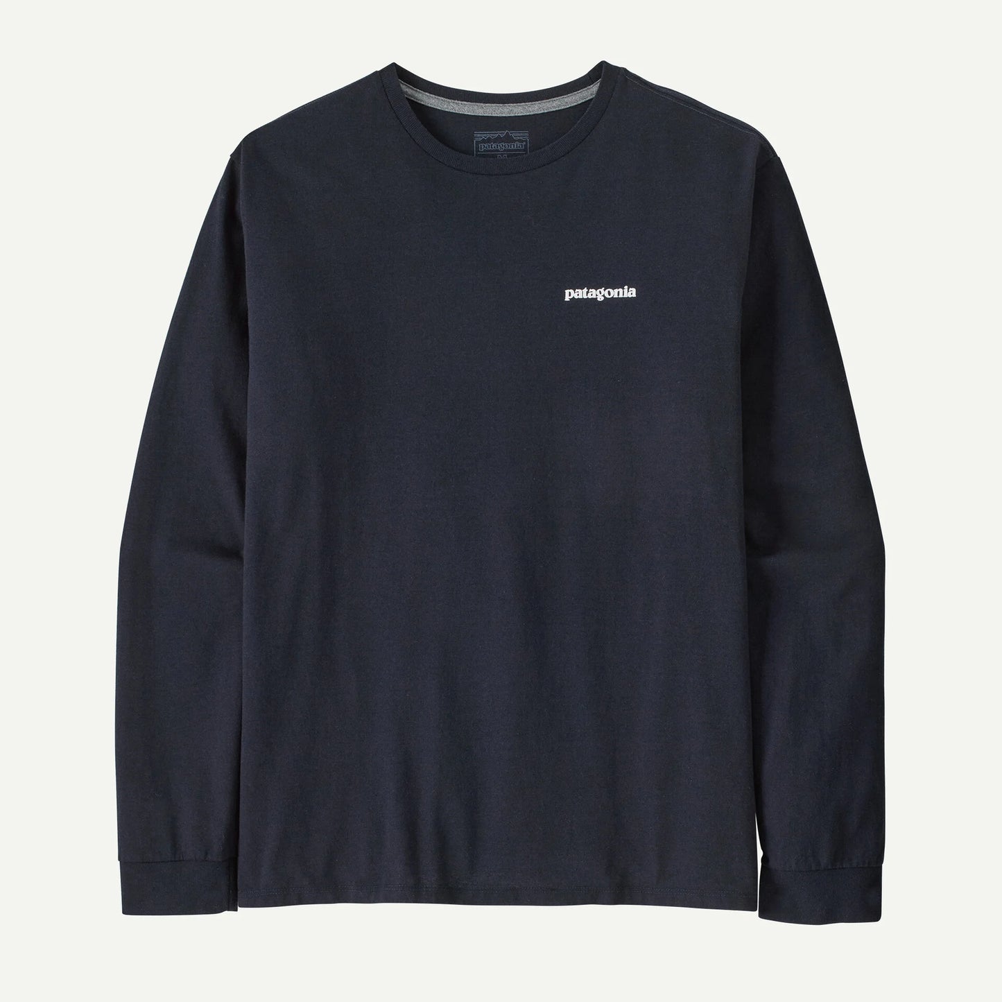 Patagonia Men's Long-Sleeved P-6 Logo Responsibili-Tee® | New Navy