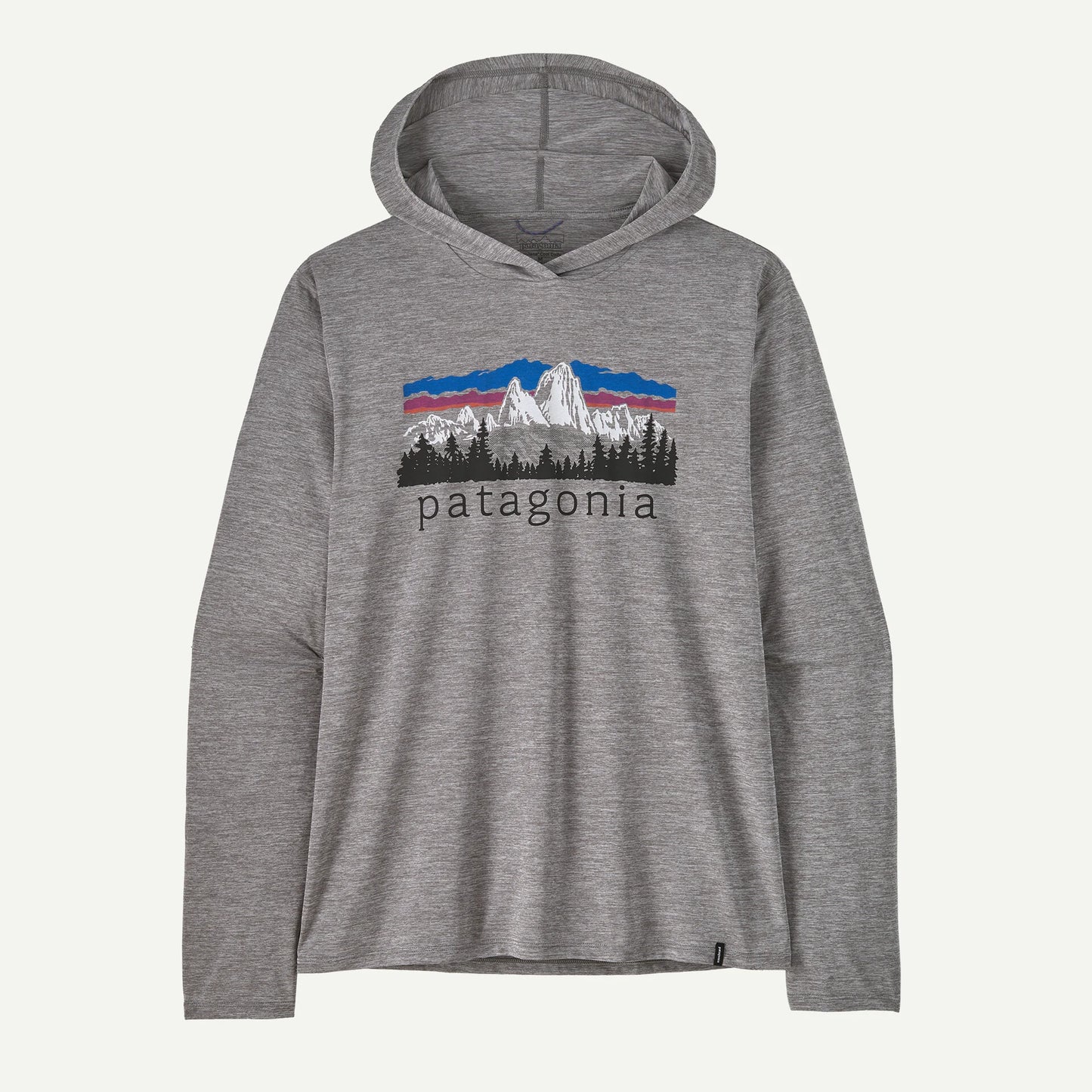 Patagonia Men's Capilene® Cool Daily Hoody - Fitz Roy Foothills | Feather Grey