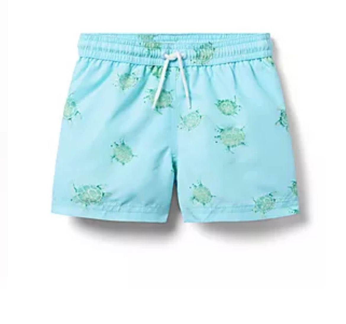 Janie & Jack Summer Turtle Boy’s Swim Trunks - BHI