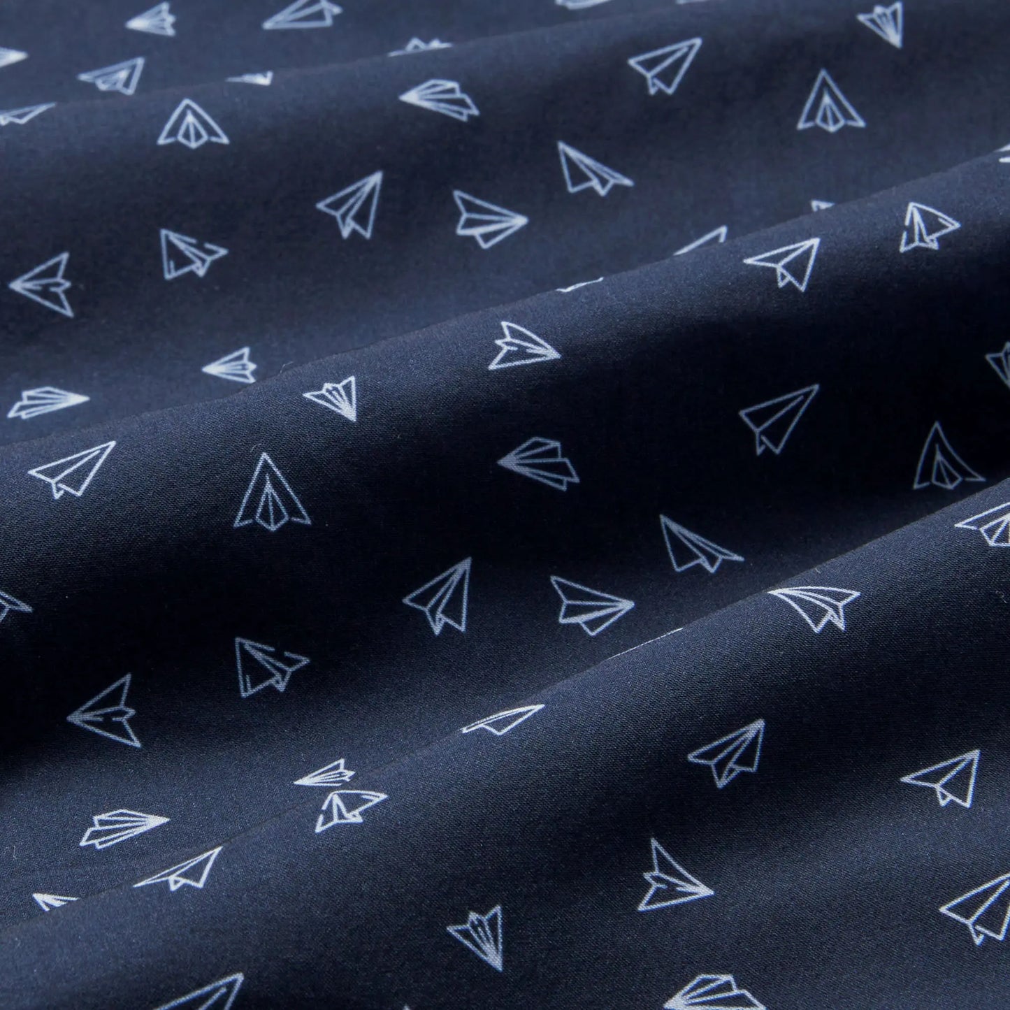 Leeward SS Dress Shirt- Navy Airplane - 1WS-1275 - Mizzen+Main
