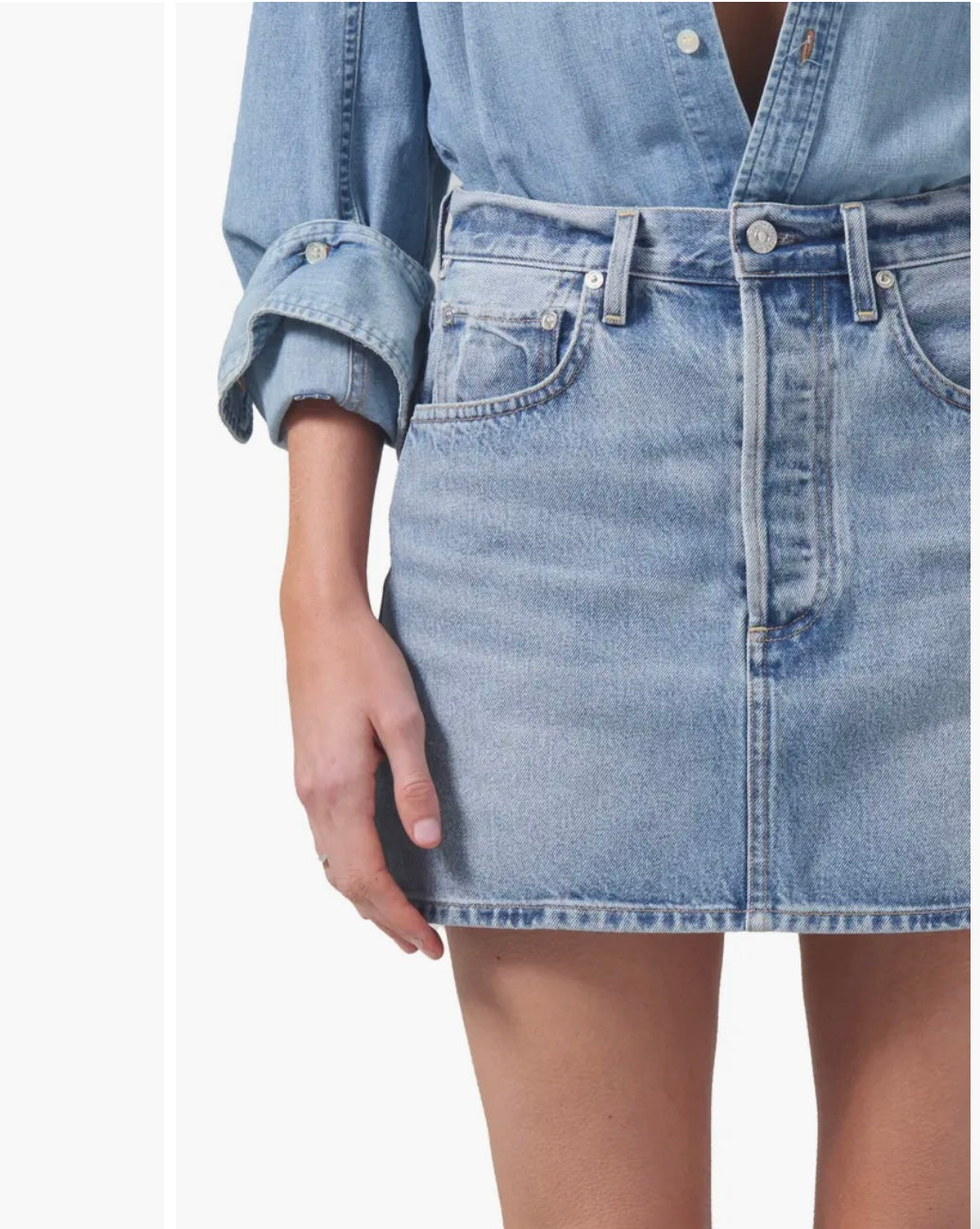 Citizens of Humanity Ramona Mini Skirt - Fiesta - BHI