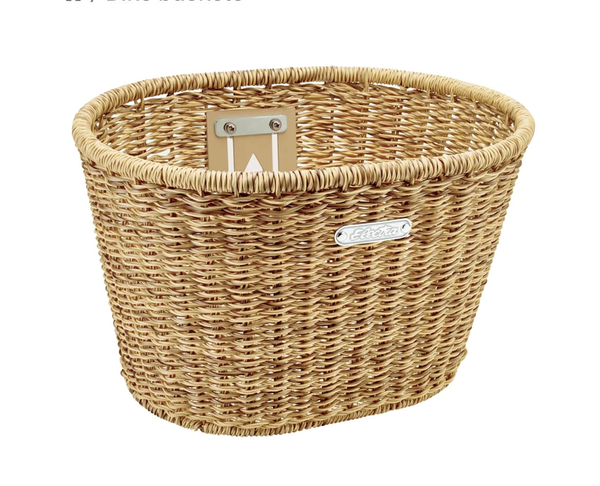 Electra Woven Plastic Basket - BHI