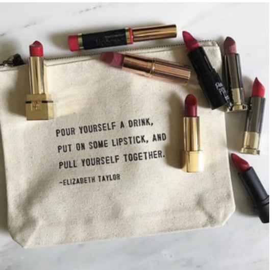 Sugarboo & Co. Canvas Makeup Bag - BHI