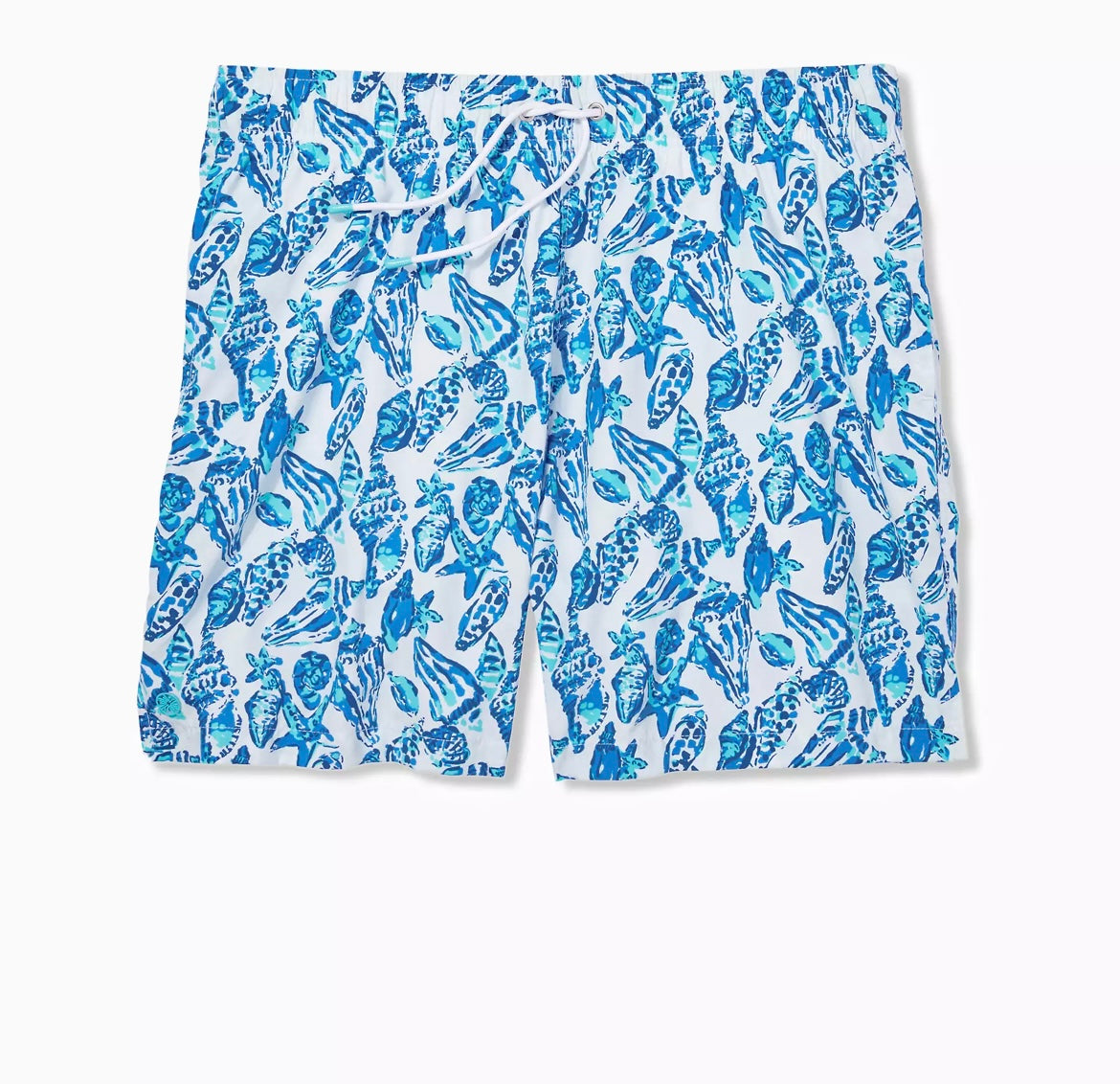 Lilly Pulitzer Boy’s Junior Capri Trunk - Resort White/Shell Collector - BHI