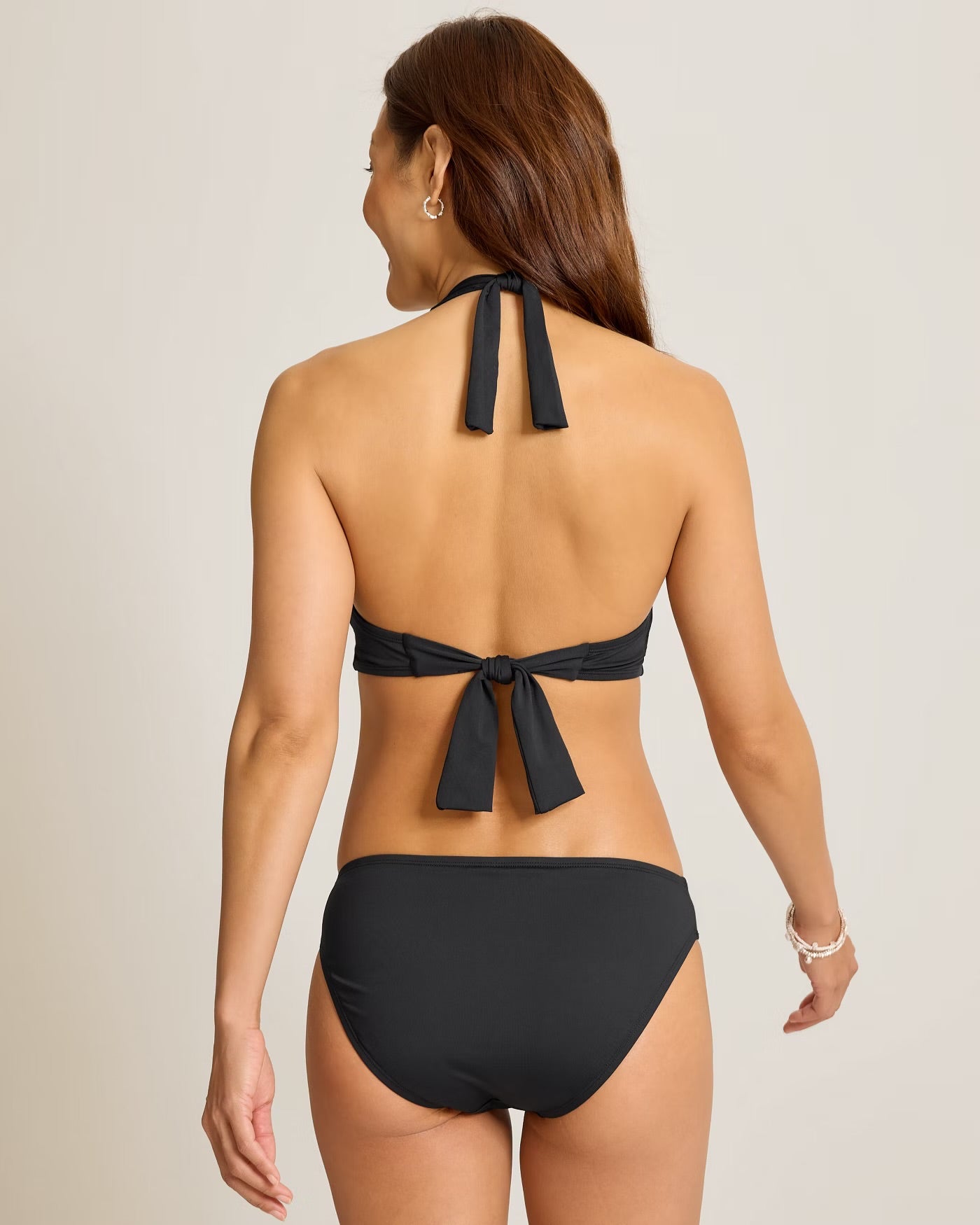 Tommy Bahama Pearl Double Strap Halter Bikini Top - BHI