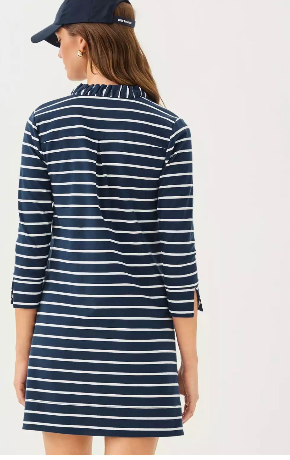 Lilly Pulitzer Knightley Dress - Low Tide Navy - BHI