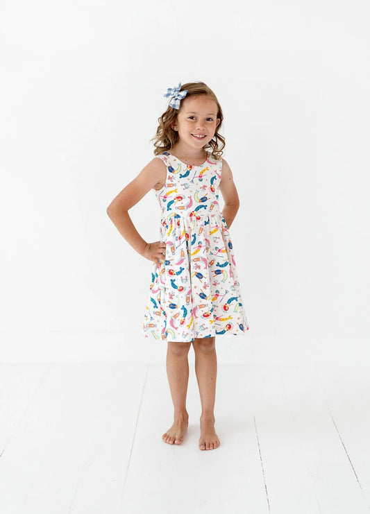 Ollie Jay Girl’s Pocket Twirl Dress - BHI