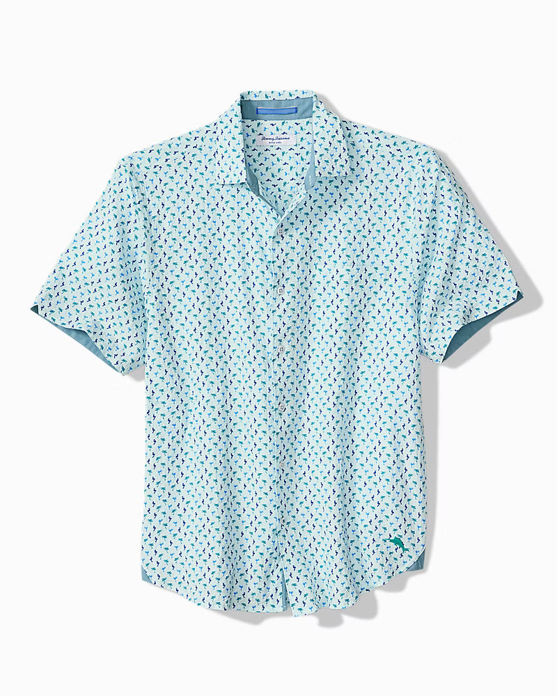 Tommy Bahama - Nova Wave Flock It To You Short Sleeve Woven Shirt