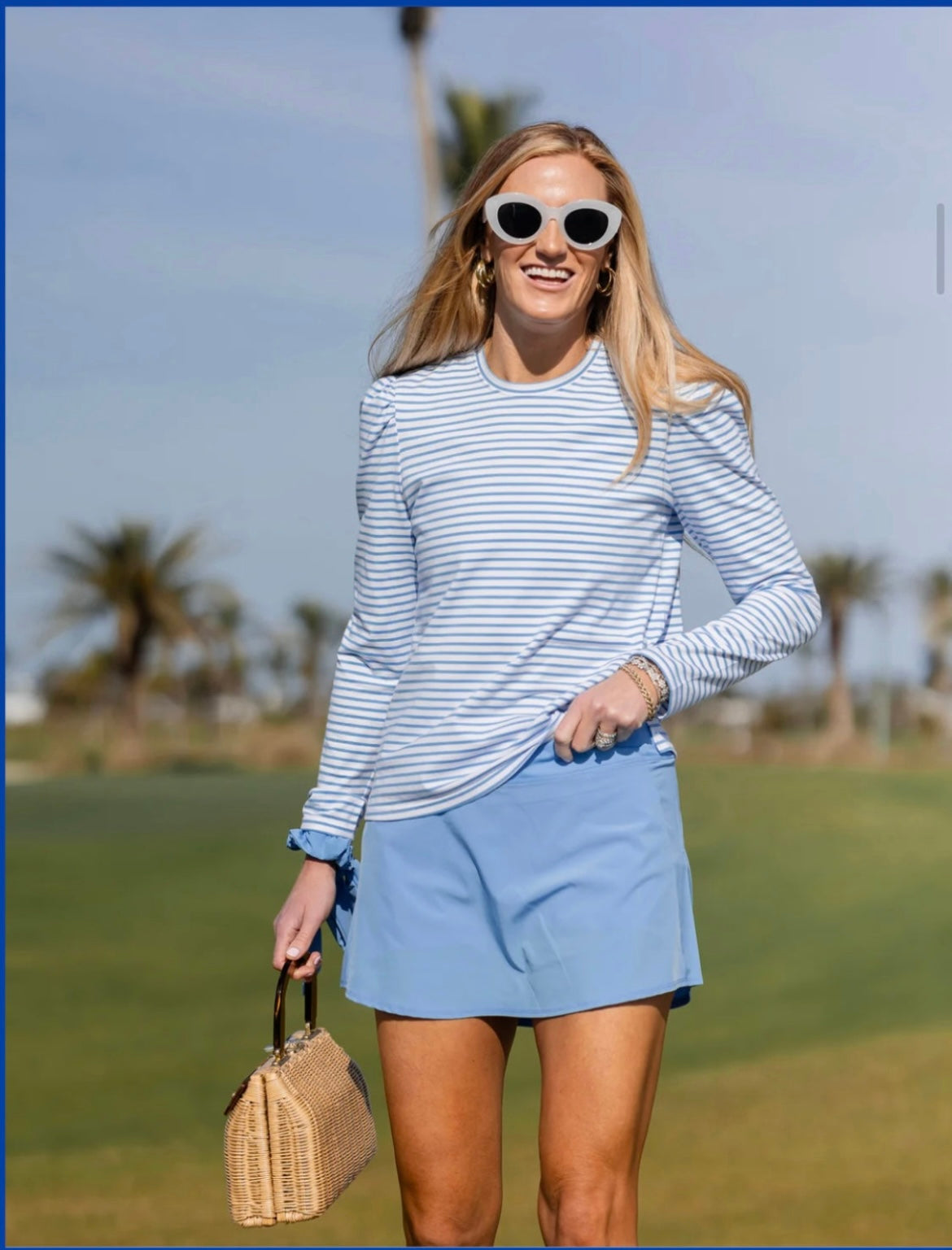 Addison Bay Flounce Skort - BHI