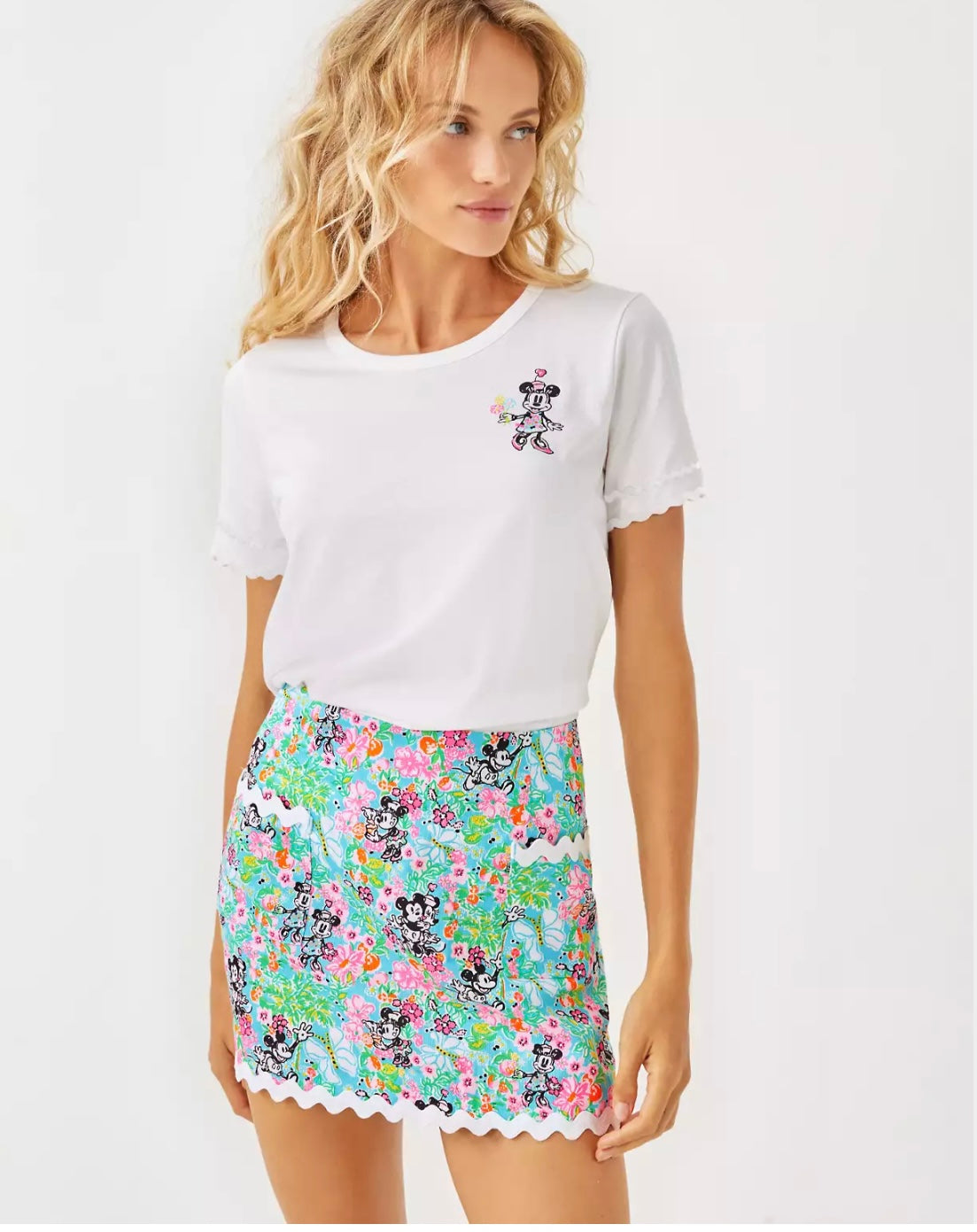 Lilly Pulitzer Gardner Mini Skort - Disney Print - BHI