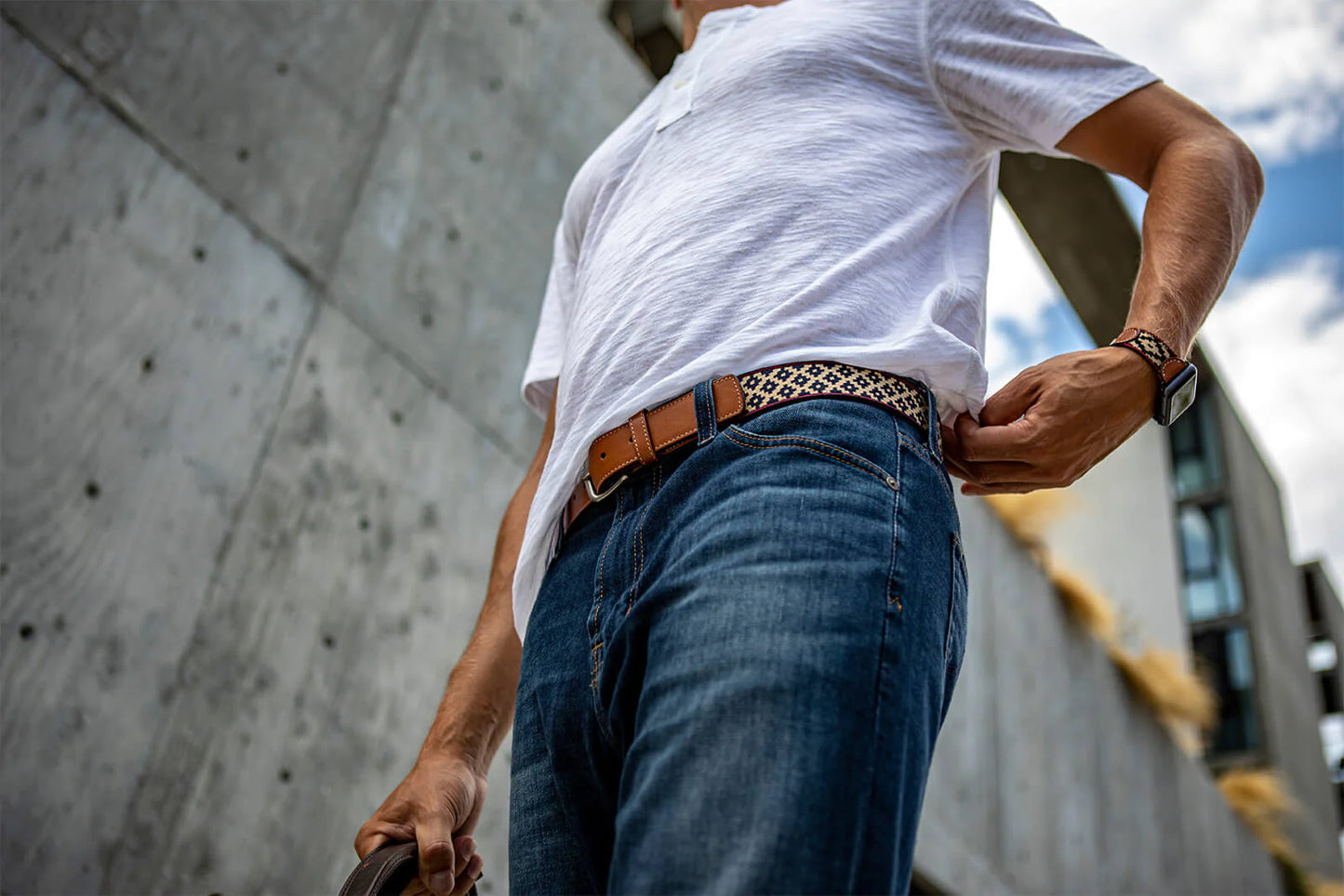 WOVEN BELT - DIPLOMÁTICO -008- LA MATERA