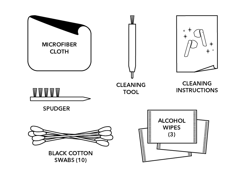 EARBUD DETAIL KIT-NAVY-Pinch provisions