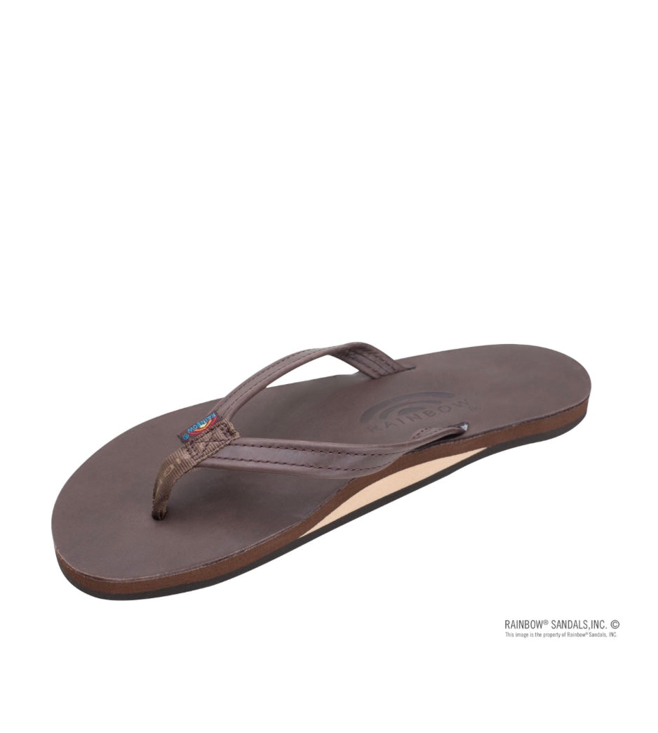 Rainbow Women’s 301 ALTS Single Layer Leather Flip Flop - BHI