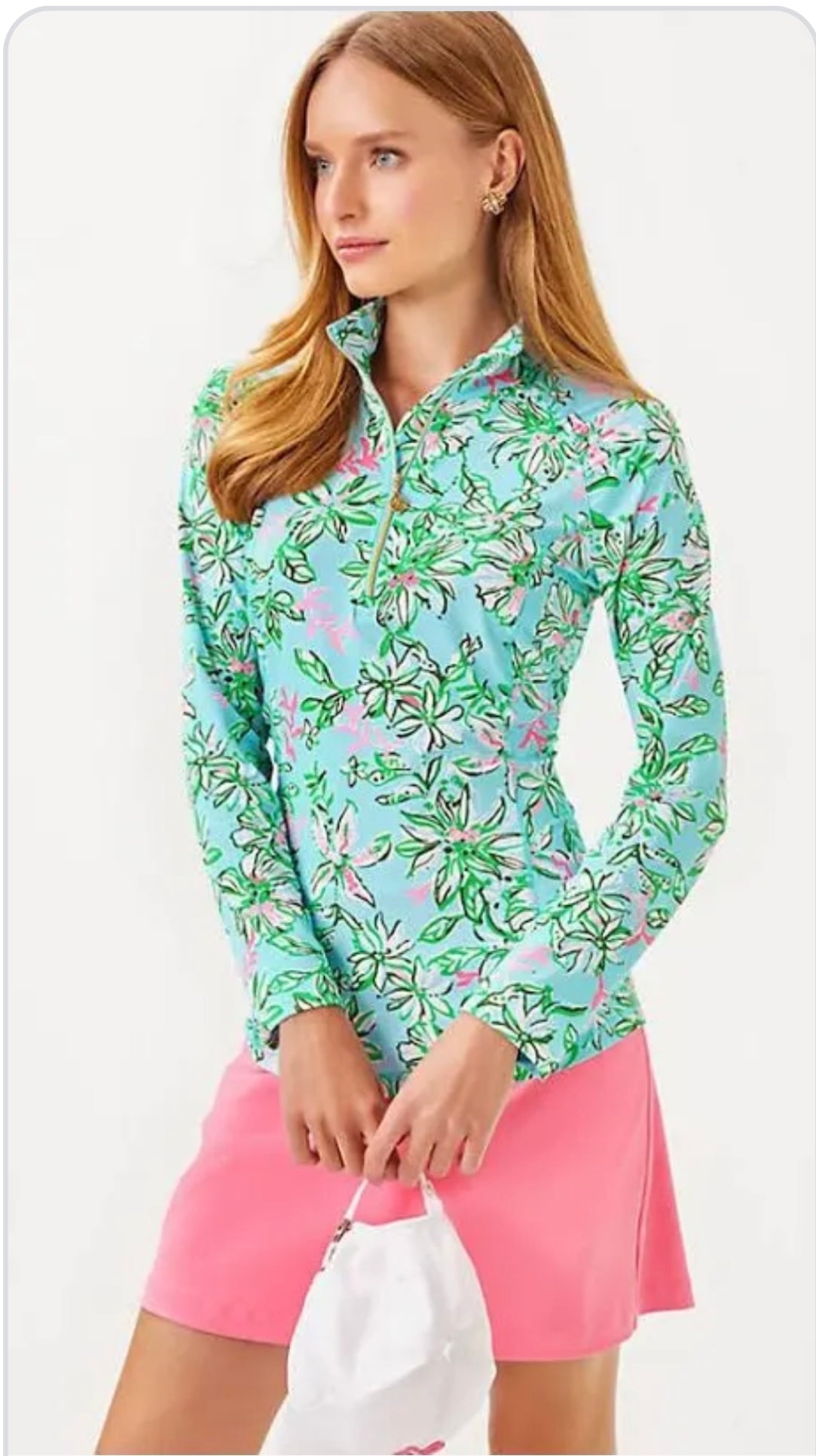 Lilly Pulitzer Eleni UPF 50 Pullover - Son of A Bun - BHI