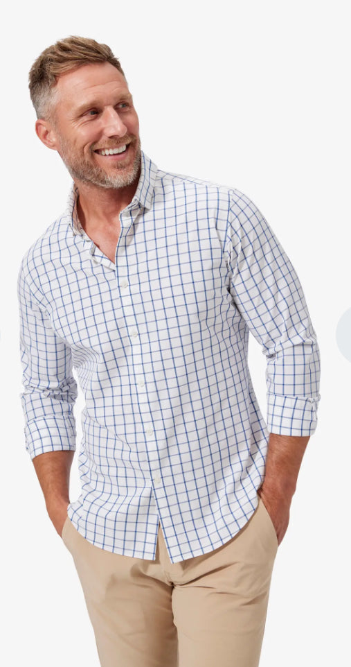 Mizzen+Main Leeward LS Dress Shirt-BHI
