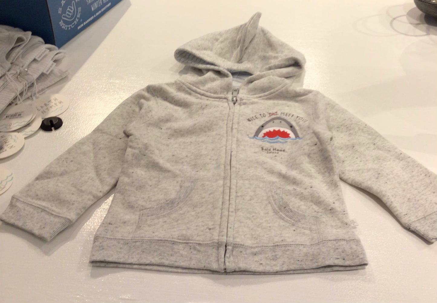 Tank Stream Design BHI Logo Full-Zip Youth Hoodie-BHI