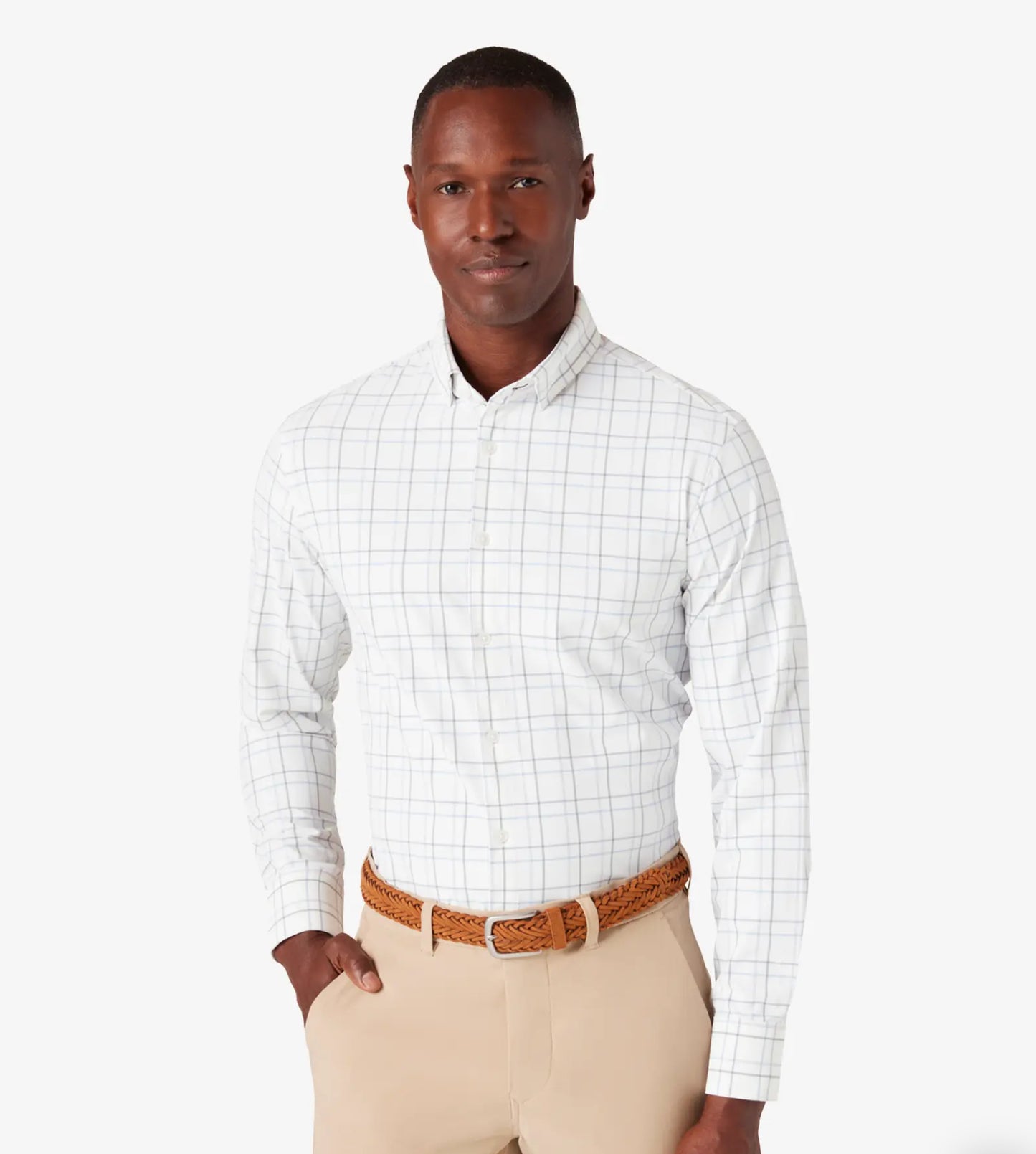 Mizzen+Main Leeward LS Dress Shirt-BHI