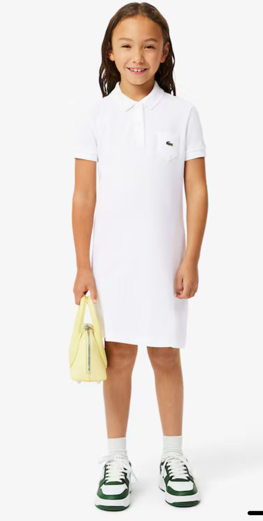 Lacoste - Kids' Piqué Polo Dress - BHI