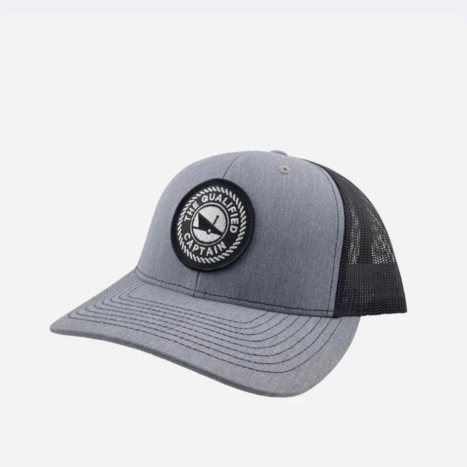 The Qualified Captain - Embroidered Patch Hat - BHI