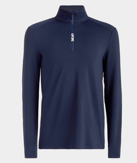 Gfore Men’s Brushed Back Tech Quarter Zip - Twilight -BHI