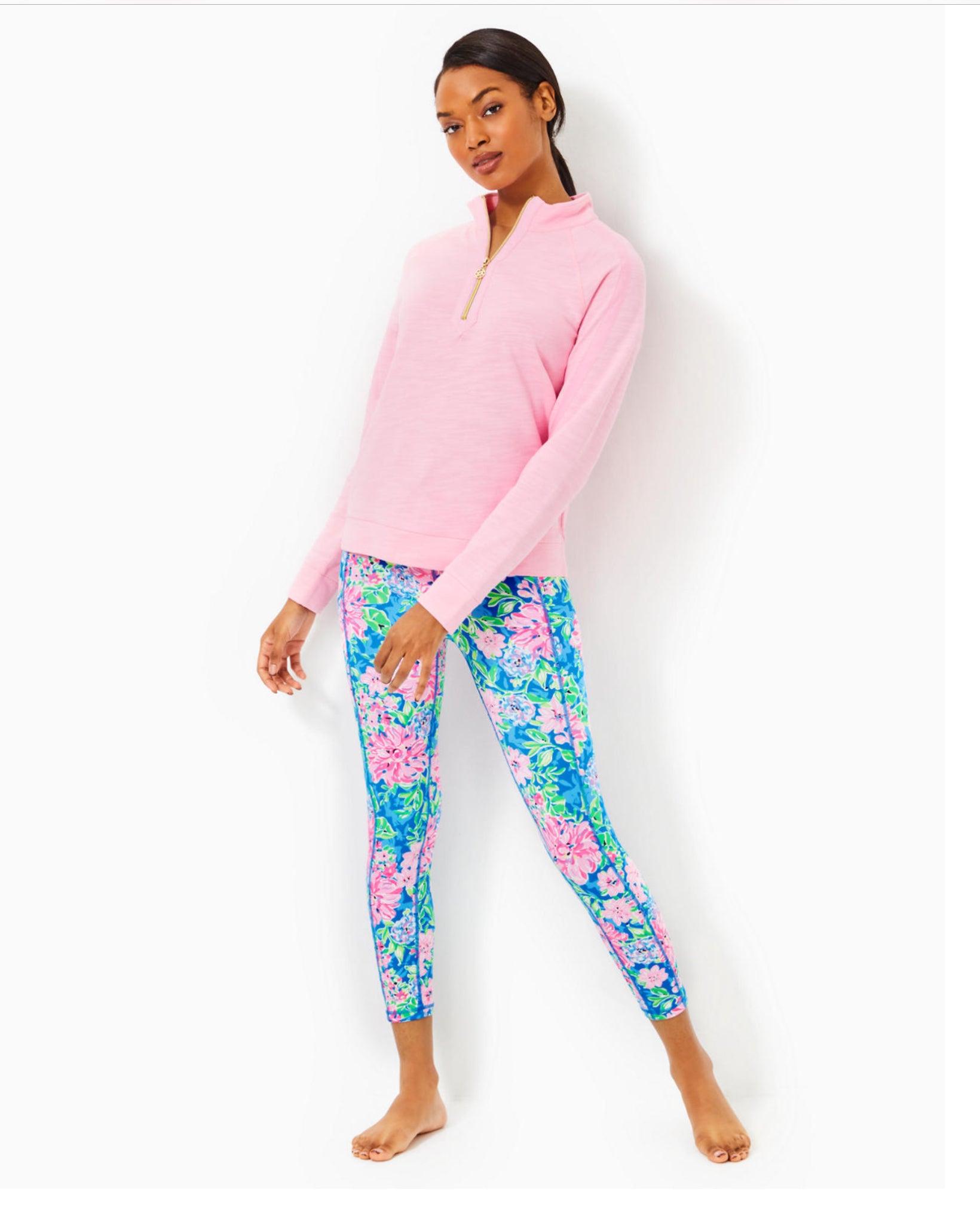 Lilly pulitzer half zip pullover sale