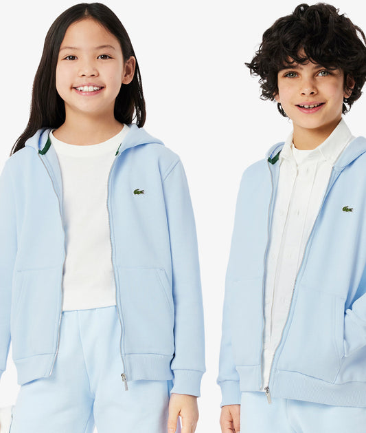 Lacoste Kids' Fleece Zip-Up Hoodie - BHI