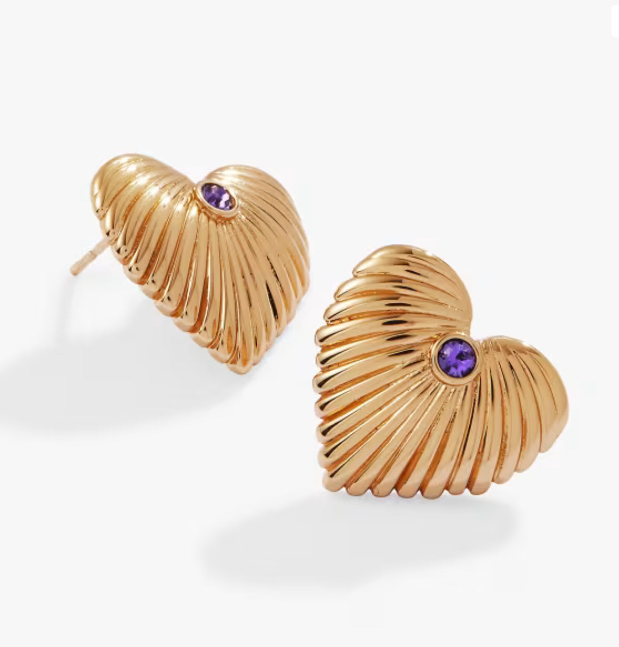 Alex & Ani - Puffy Heart Statement Earrings - BHI