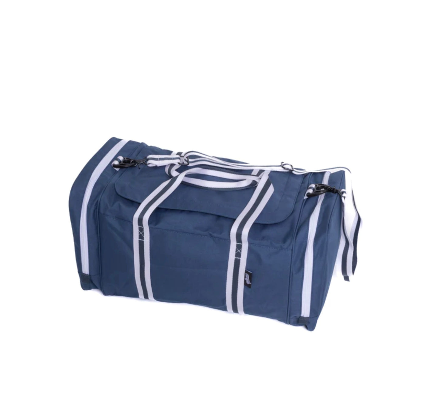 Letterman Duffle Bag - Navy- Jones Sport Co