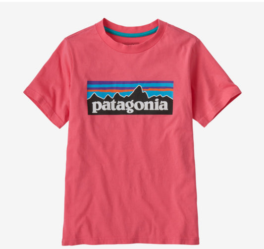Patagonia Kids' P-6 Logo T-Shirt-BHI