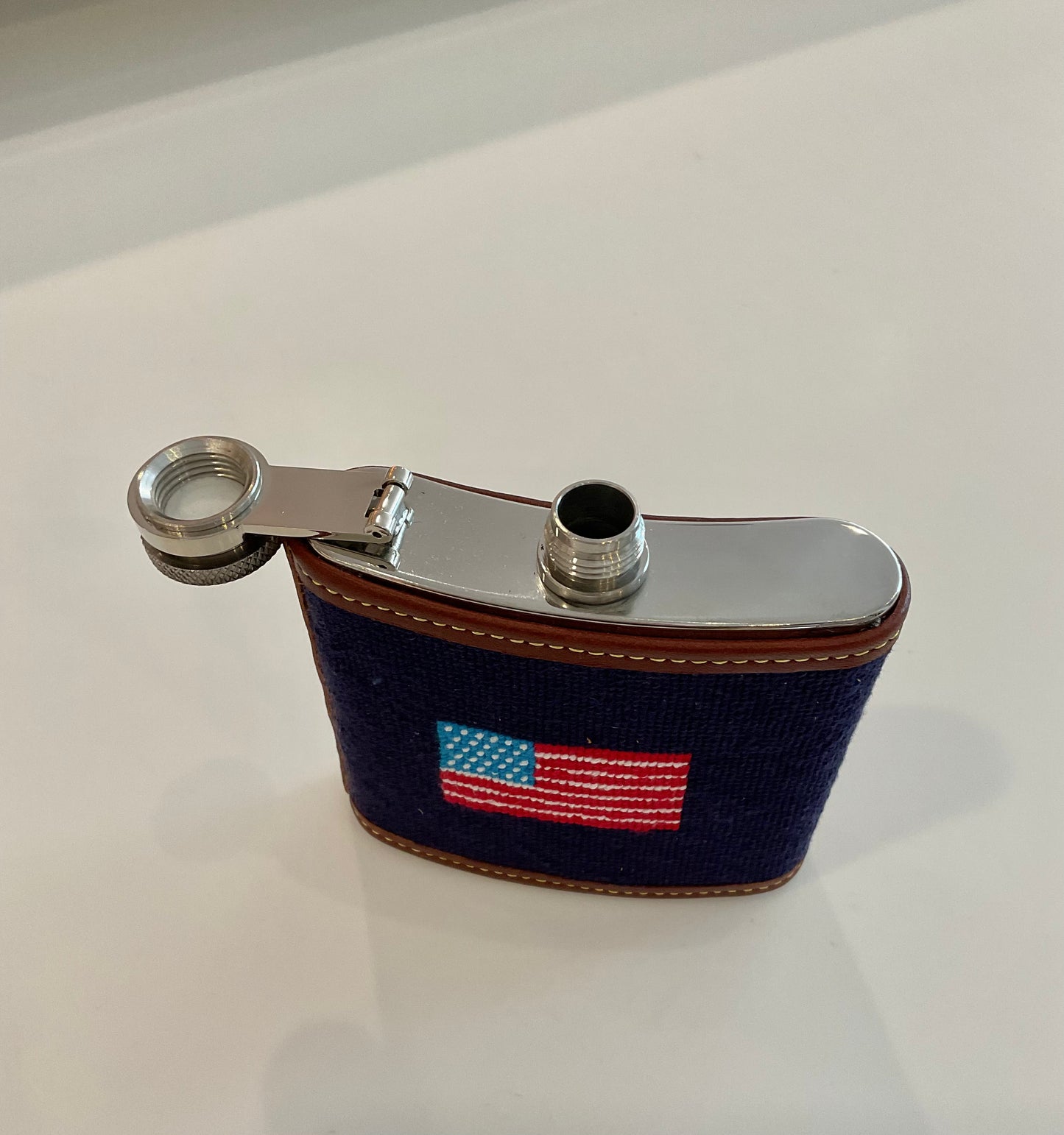Flask - American Flag - USA- Baldhead Blues
