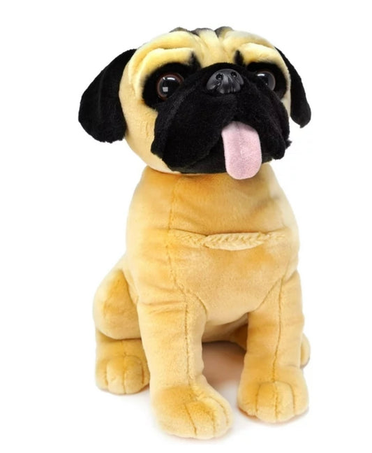 Clyde the Pug Stuffed Animal by Tiger Tale Toys - BHI