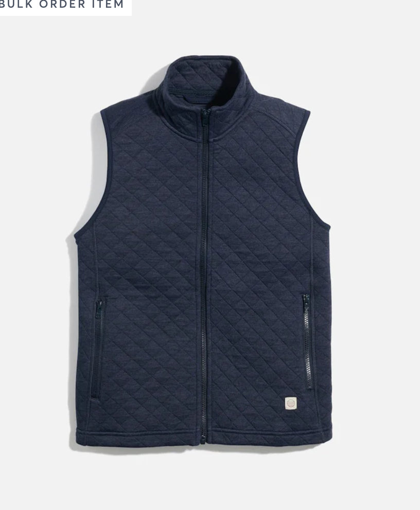 Marine Layer Women's Corbet Full Zip Vest-BHI