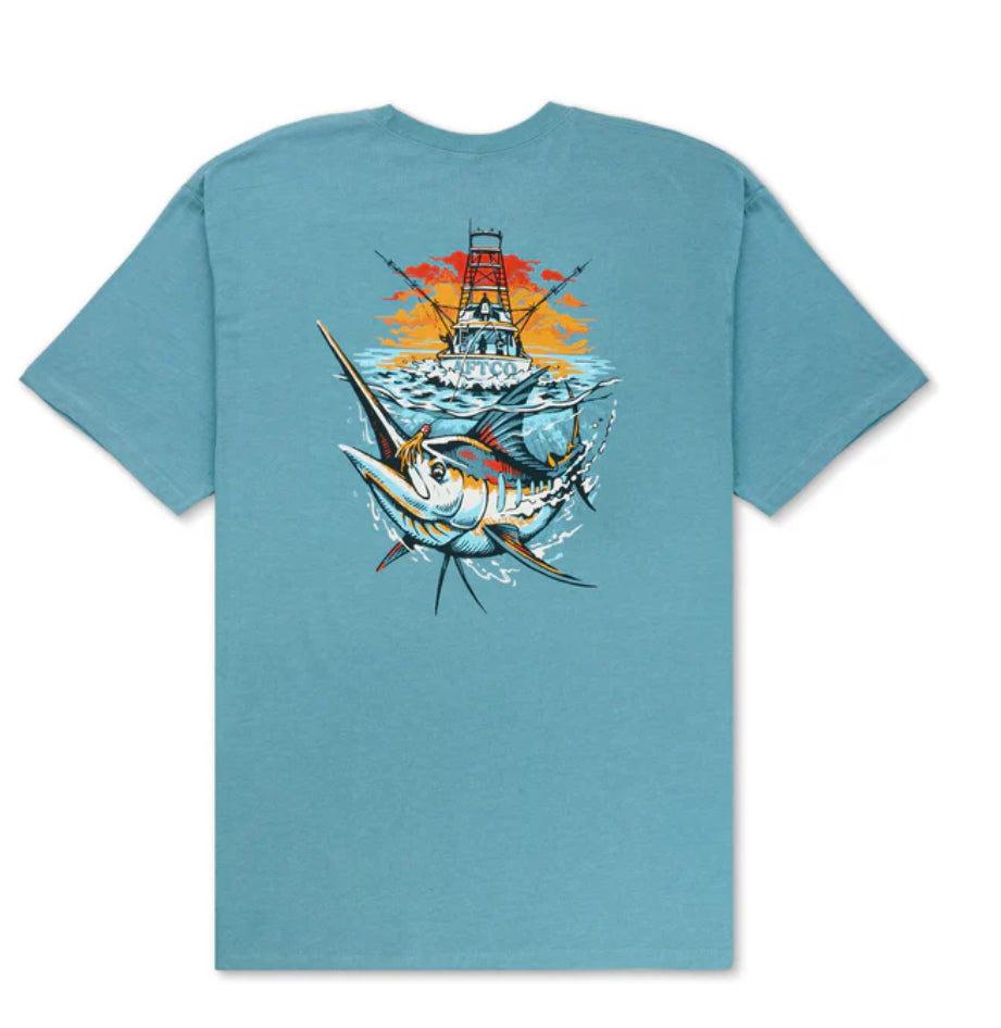 Aftco Ship Out SS T-Shirt-BHI