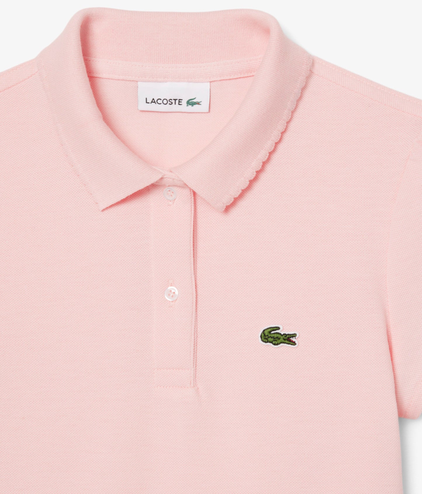 Lacoste - Kids' Scalloped Collar Mini Piqué Polo - BHI