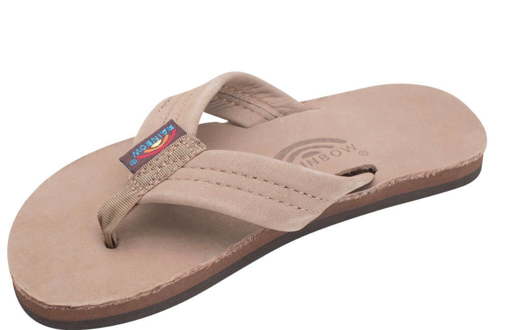 Rainbow Kids Premium Leather Flip Flops - BHI