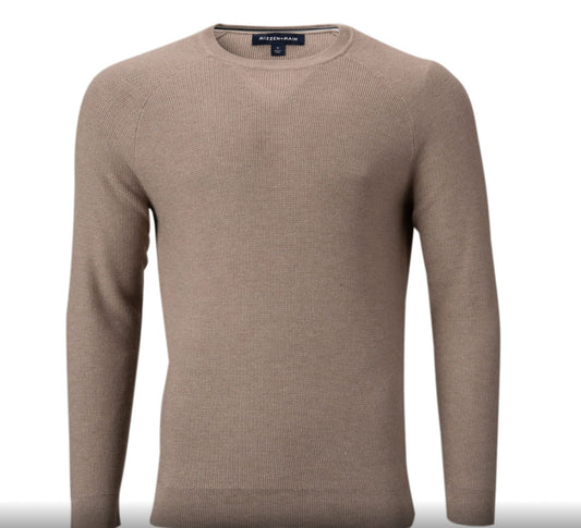 Mizzen + Main Cassidy Crewneck Sweater - Beige - BHI